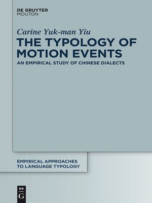 cover image of The Typology of Motion Events